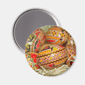Malte rumänische Ostereier Magnet (Vorderseite/Rückseite)
