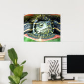 Malte Schildkröte (Chrysemys picta) 2 Poster (Heimbüro)