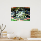Malte Schildkröte (Chrysemys picta) 2 Poster (Küche)