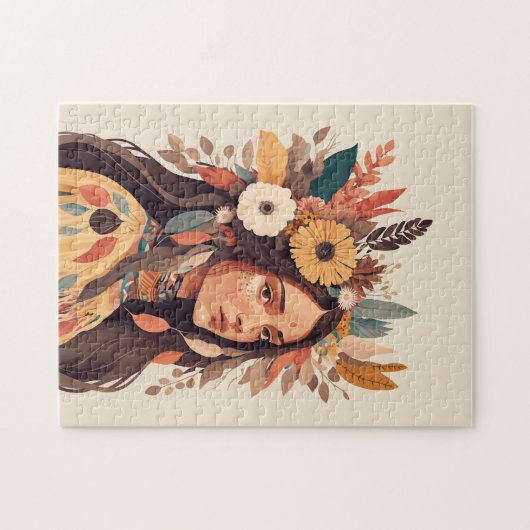 Malte schöne amerikanische Ureinwohner Puzzle (Horizontal)