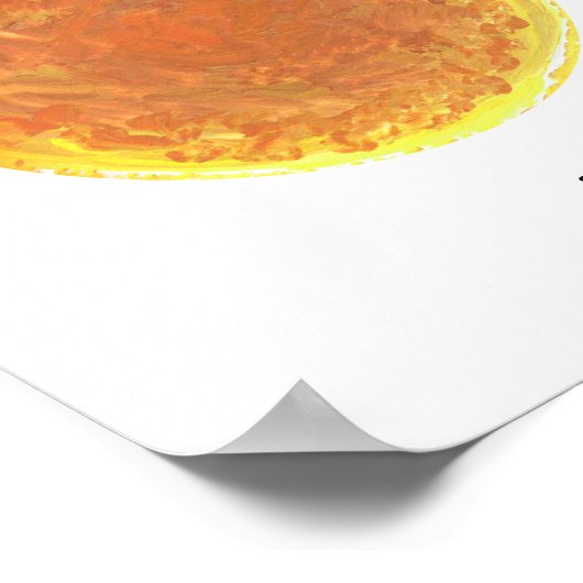 Malte Sun Art Print Poster (Ecke)