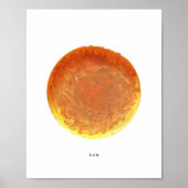 Malte Sun Art Print Poster (Vorne)