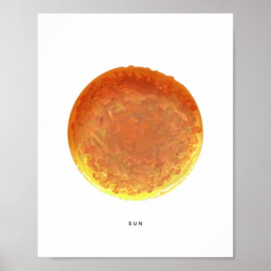 Malte Sun Art Print Poster (Vorne)