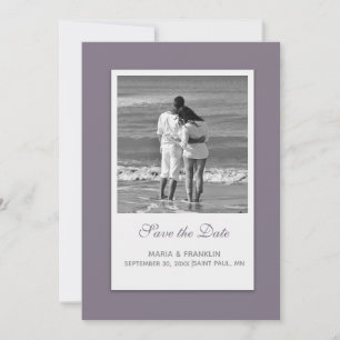 Malte Wisteria Save the Date Card