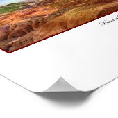 Malte Wüstenkanvas drucken Poster (Ecke)