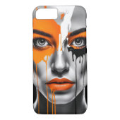 Maltechnik Stil der Frau Case-Mate iPhone Hülle (Rückseite)