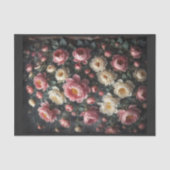 Malteppich aus der Renaissance von Blume aus Pfirs Seidenpapier (Vorderseite)