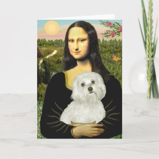 Maltese 11 - Mona Lisa Karte (Vorderseite)