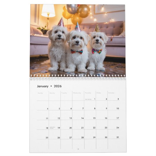 Maltese Calendar Kalender (Jan 2026)