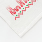 Maltese Christmas Tree Lights Decorations Dog Love Fleecedecke (Ecke)