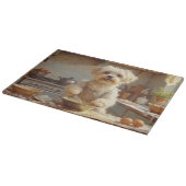 Maltese Cooking in Kitchen Schneidebrett (Ecke)