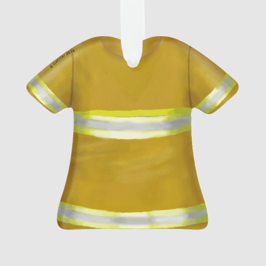 Maltese Cross  Firefighter ornament  (Rückseite)