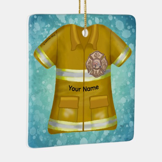 Maltese Cross  Firefighter ornament  (Rechts)
