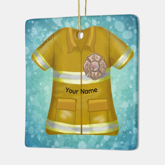 Maltese Cross Firefighter ornament (Links)