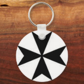 MALTESE CROSS SCHLÜSSELANHÄNGER (Vorderseite)