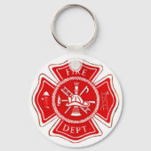 MALTESE CROSS SCHLÜSSELANHÄNGER (Vorderseite)