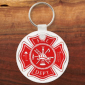 MALTESE CROSS SCHLÜSSELANHÄNGER (Vorderseite)