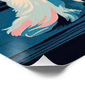 Maltese Dog 001 - Bruno Pokopen Poster (Ecke)