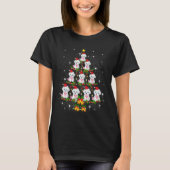 MALTESE Dog Tree Christmas T-Shirt (Vorderseite)