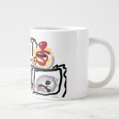 Maltese hearts  Jumbo-Tasse (Rechts)