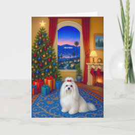 Maltese Holiday Card Feiertagskarte