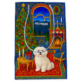 Maltese Holiday  Mittlere Geschenktüte (Vorderseite)