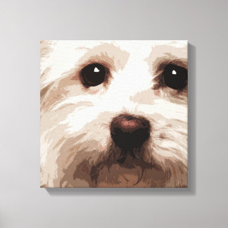 MALTESE LEINWANDDRUCK