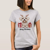 Maltese Reindeer T-Shirt (Vorderseite)