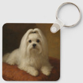 Maltese Schlüsselanhänger (Rückseite)