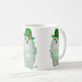 Maltese St. Patricks Day Kaffeetasse (VorderseiteRechts)