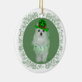 Maltese St. Patricks Day Keramik Ornament (Rechts)