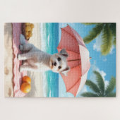 Maltese Strand Relax Szene Puzzle (Horizontal)