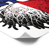 Malteser australischer Tree-Roots-Flag Poster (Ecke)