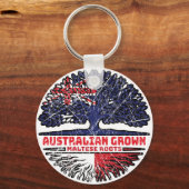 Malteser australischer Tree-Roots-Flag Schlüsselanhänger (Vorderseite)