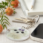 Malteser Baby Schlüsselanhänger (Vorderseite rechts)