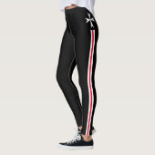 Malteser Cross Black & White Knights Mode /Malta Leggings (Links)