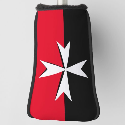 Malteser Cross & Malta Flagge Golf Covers / Clubs Golf Headcover (Rotieren 90)