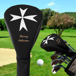 Malteser Cross & Malta Flagge Golf Covers Cross Cl Golf Headcover