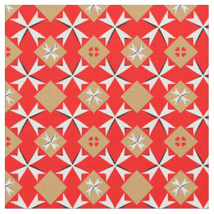Malteser Cross- und Malta-Flagge Trendy Fabric / M Stoff