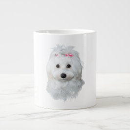 Malteser des Elegance Fluffy Beauty Jumbo-Tasse