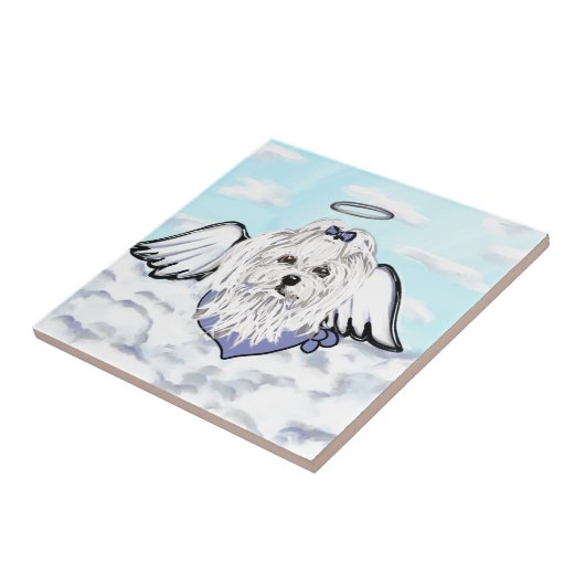 Malteser Engel Fliese (Seite)