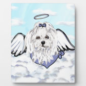 Malteser Engel Fotoplatte (Vorderseite)