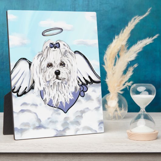 Malteser Engel Fotoplatte (Seite)