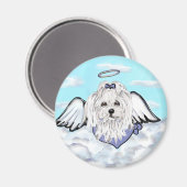 Malteser Engel Magnet (Vorderseite/Rückseite)