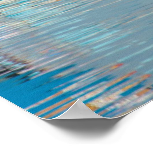 Malteser Fischerboote | Marsaxlokk in Malta Poster (Ecke)