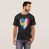 Malteser Flaggenherz T-Shirt (Vorne ganz)