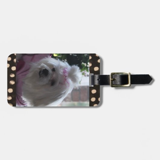 Malteser Gepäckträger Gepäckanhänger (Vorderseite horizontal)