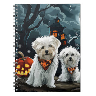 Malteser Halloween Gruselig Notizblock