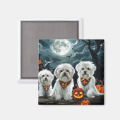Malteser Halloween Spooky Magnet (Vorderseite/Rückseite)
