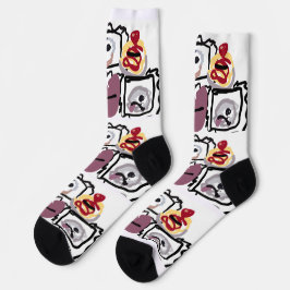 Malteser Herzen Socken